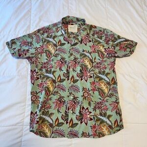 Kardo Floral Shirt in Green